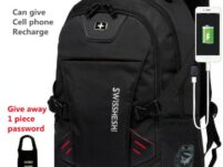 Bolsa computador laptop Mochila Swissheshi para viagens laptop 15"