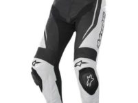 Calça Alpinestars Preta e Branca - Tamanho: 50 (Média)