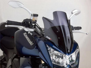 Bolha Fumê Escura Puig Racing Para Kawasaki Z1000 2007 2009