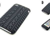 Capa de celular para IPhone 3 Tyre Skin com textura de pneu