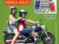 Protetor para ponteira e escapamento de motos - Preto