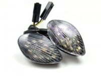 Setas mini setas de leds universal para carenagem - Clear